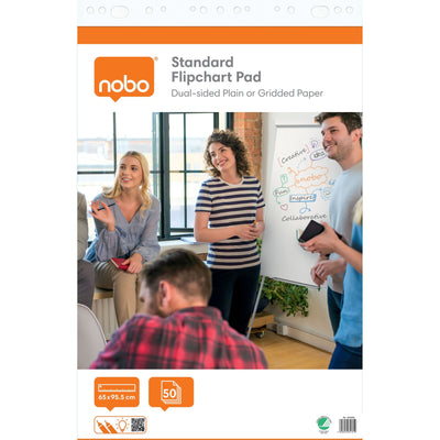 Nobo -  Flipoverpapier  standaard 65x95cm plano