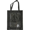 Creativ Company - Bolsa 42x34x12cm con frontal de plástico negro | 20 piezas