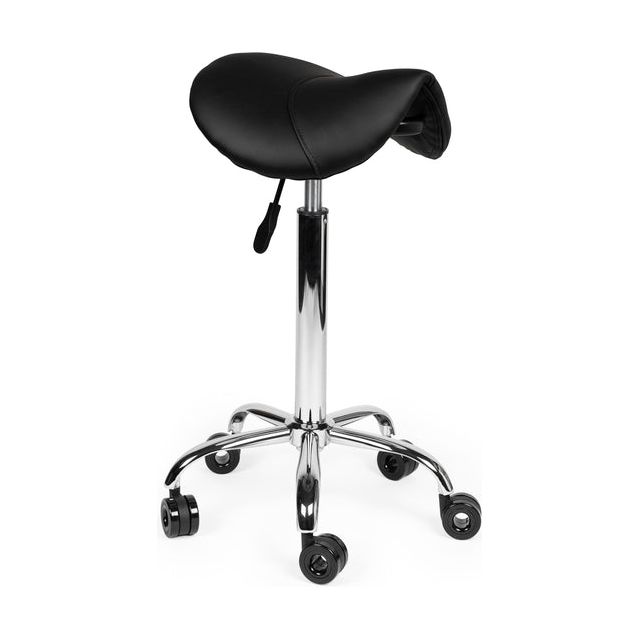 Quantore - tabouret de selle bureau haute roues durs sw