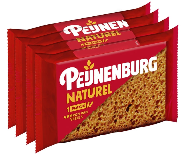 PEIJNENBURG - KOEK PEIJNENBURG Naturel Sun Add Sugar 4 Pack