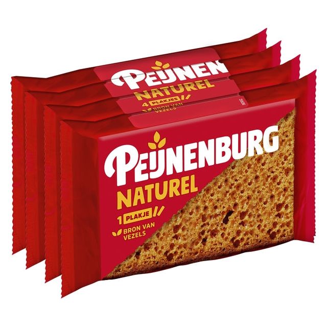 Peijnenburg - Koek Peijnenburg Naturel Sun Zu Zucker 4 Pack hinzugefügt