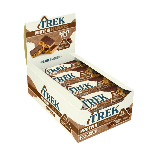 TREK - Protein bar cocoa oat 50 grams | 16 pieces