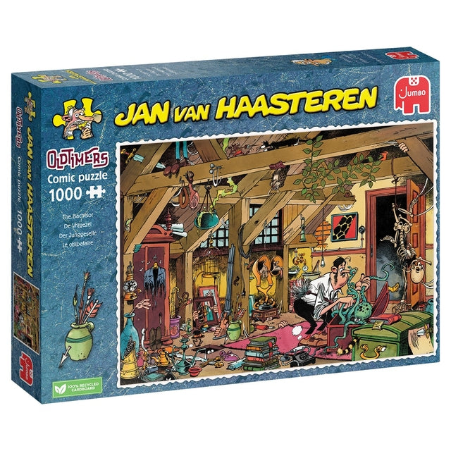 Jan van Haasteren - Puzzle Coches Antiguos De Bachelor 1000 piezas