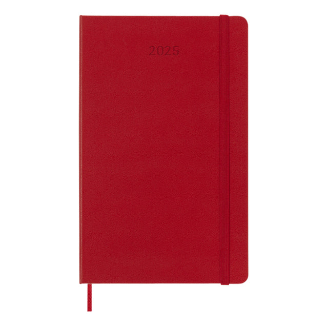 Moleskine - Agenda 2025 msk plan week 7d/1p large hc rd