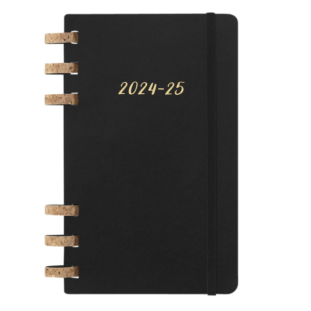 Moleskine - Agenda 24/25 msk 12m academic plan 7d/2p l sc zw