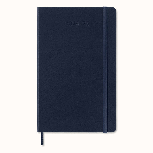 Moleskine - Agenda 24/25 msk plan week 7d/1p large hc bl