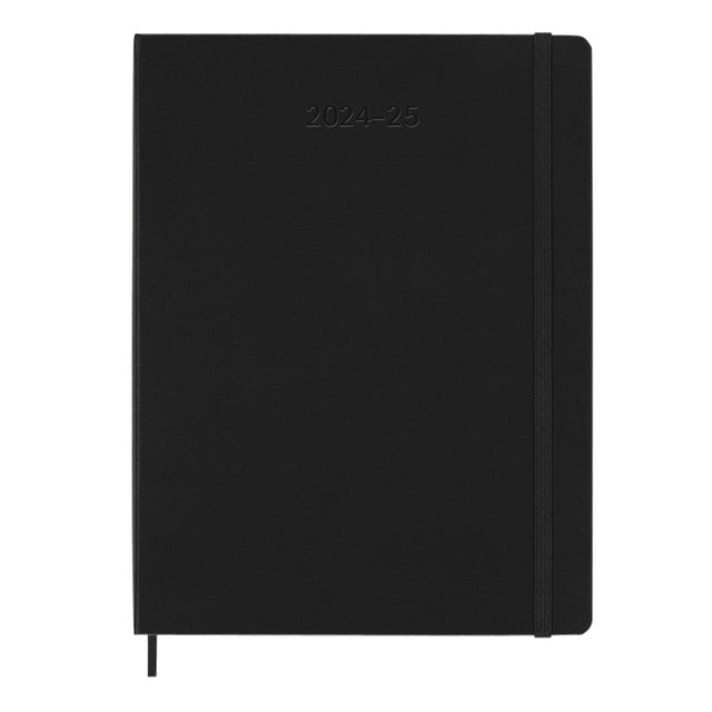 Moleskine - Agenda 24/25 msk plan week 7d/1p xl 190x250 hc zw