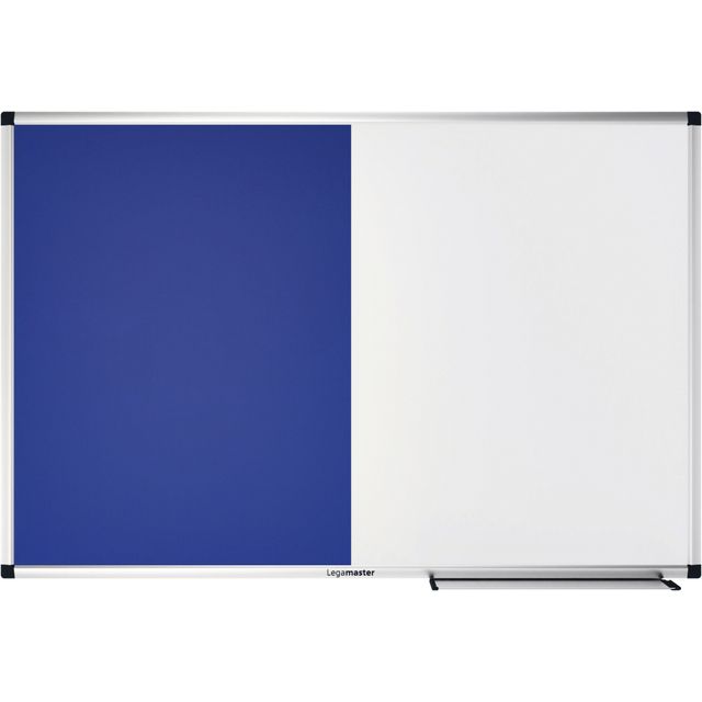 Legamaster -  Combibord UNITE blauw vilt-whiteboard 60x90cm