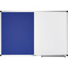 Legamaster - Pizarra combinada UNITE pizarra blanca de fieltro azul 60x90cm