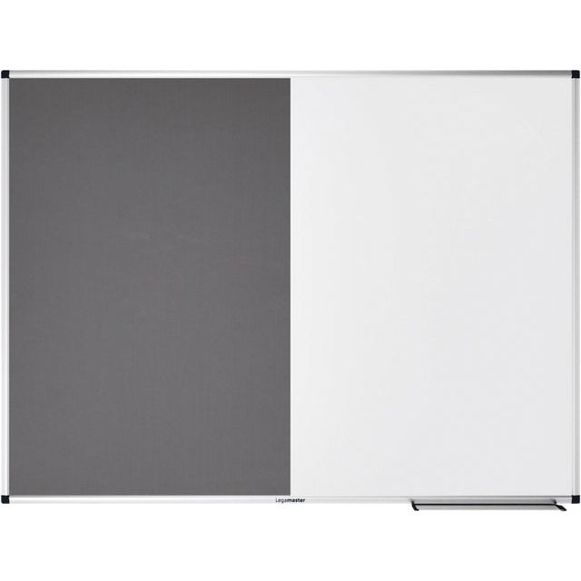 Legamaster - combibord Legamaster unite gris -whitebrd 90x120cm | 1 pièce