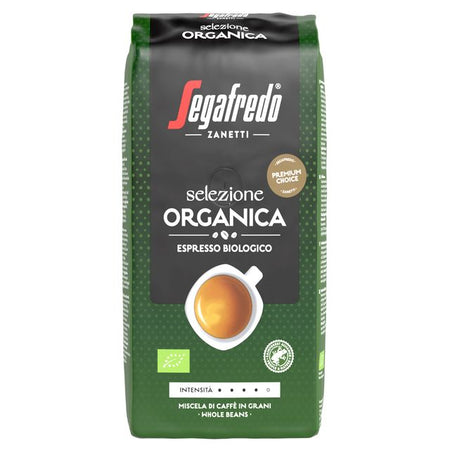Segafredo - Café Selezione Organica en grains 1000 grammes | 8 pièces