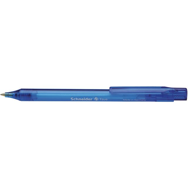 Schneider - Ballpen Fave M Blue | 1 pièce