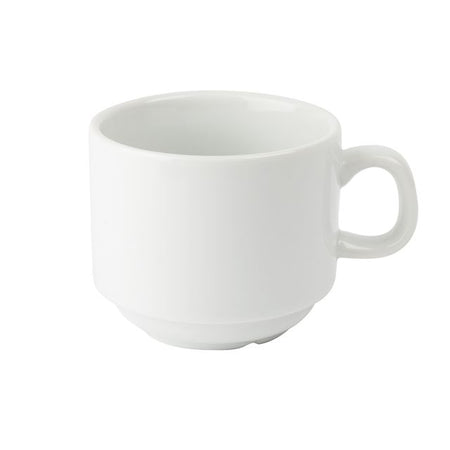 Olympia - Taza de Té Whiteware 200 ml caja 12 piezas blanco