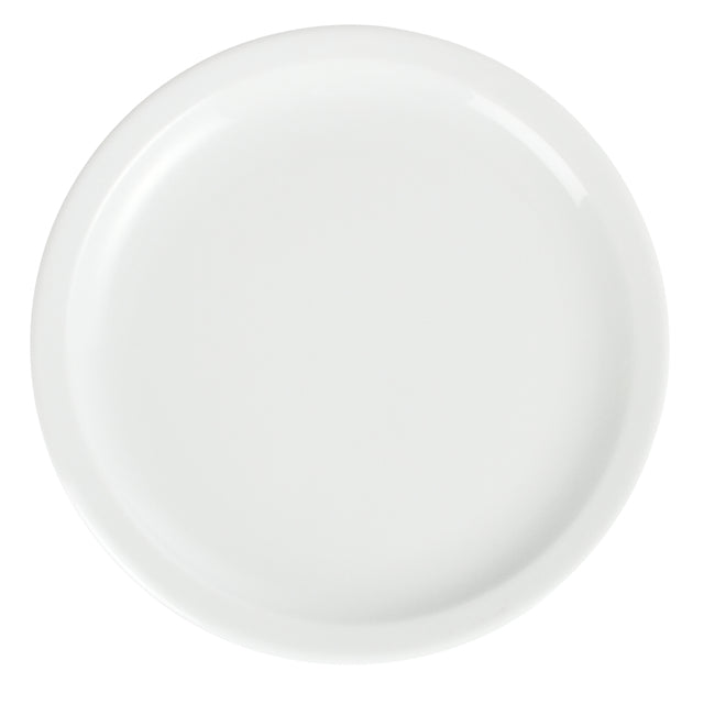 Olympia - Piatto Whiteware Ø23 cm scatola 12 pezzi bianco