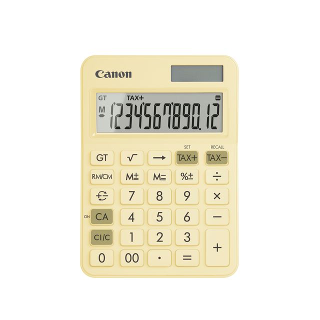 Canon -  LS-125KB calculator Desktop Basisrekenmachine Geel