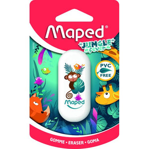 Maped -  Gum  jungle fever 1 stuk assorti