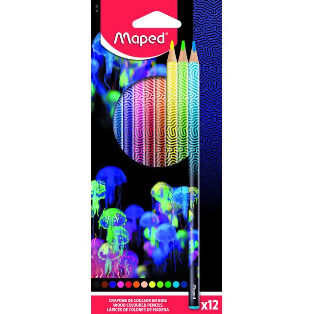 Mapped - farbiger Bleistift maped DepSea Paradise Set 12 Farben