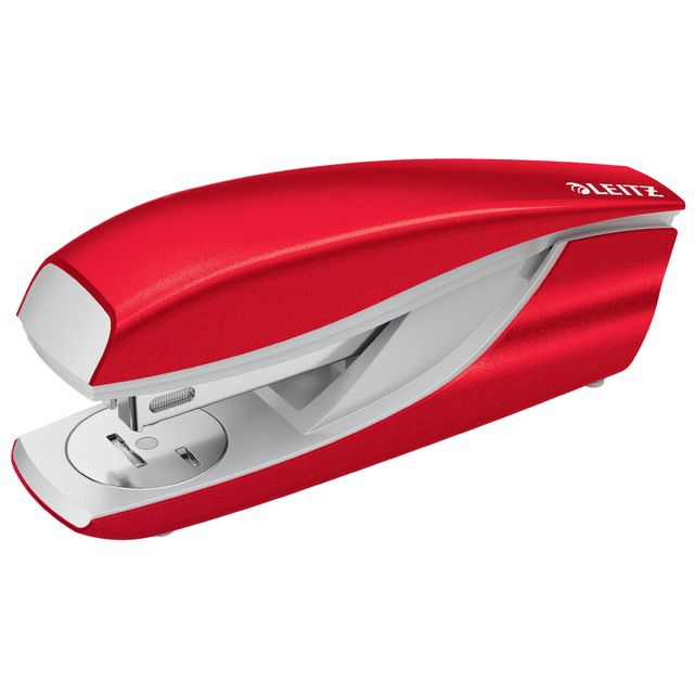 Leitz - Grapadora NeXXt Wow metal 30 hojas rojo