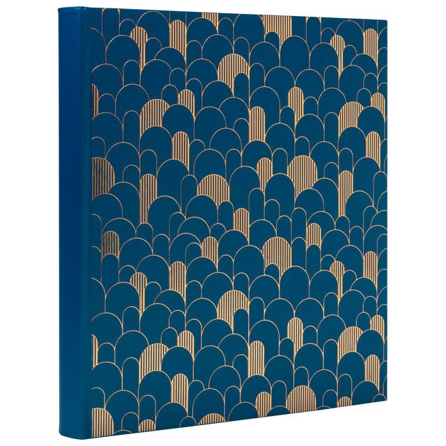 EXACOMPTA - Album photo Exacompta 29x32cm 60pag Néo Déco Blue | 1 pièce