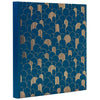 Exacompta - Album fotografico 29x32cm 60 pagine nere Néo Déco blu
