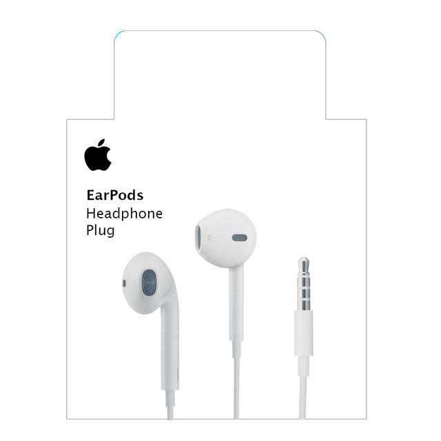 Apple - Apple EarPods, 3.5 mm jack, wit