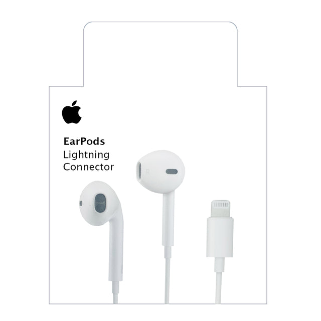 Apple - Apple EarPods, Lightning (8-pin), wit