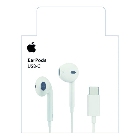 Apple - auriculares con conector USB-C blancos