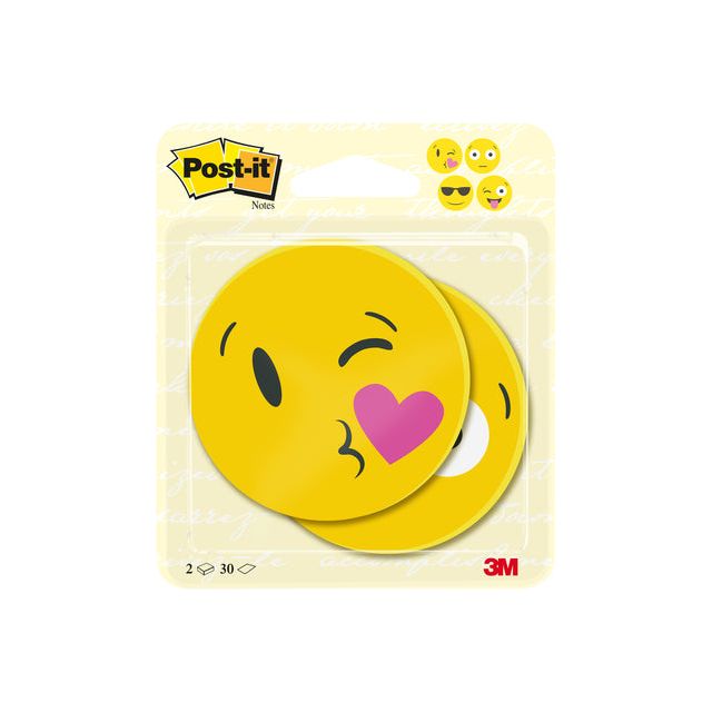 Post-it notes - Memoblok 3m post-it 2030-emo smiley