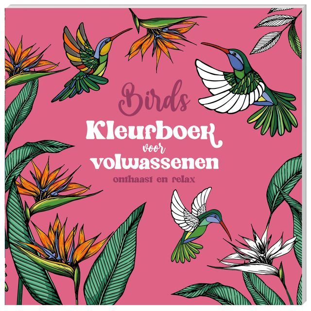 Interstat -  Kleurboek voor volwassenen  Birds
