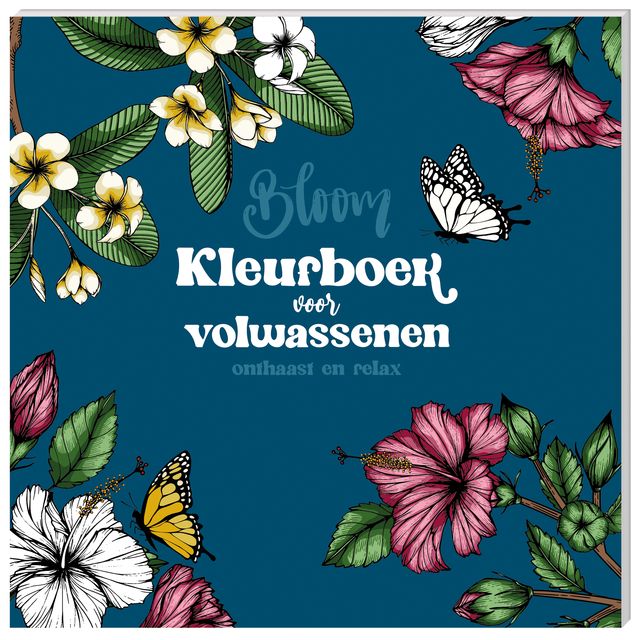 Interstat -  Kleurboek voor volwassenen  Bloom