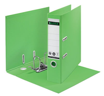 Leitz -  Ordner  recycle 180° 80mm groen | 10 stuks