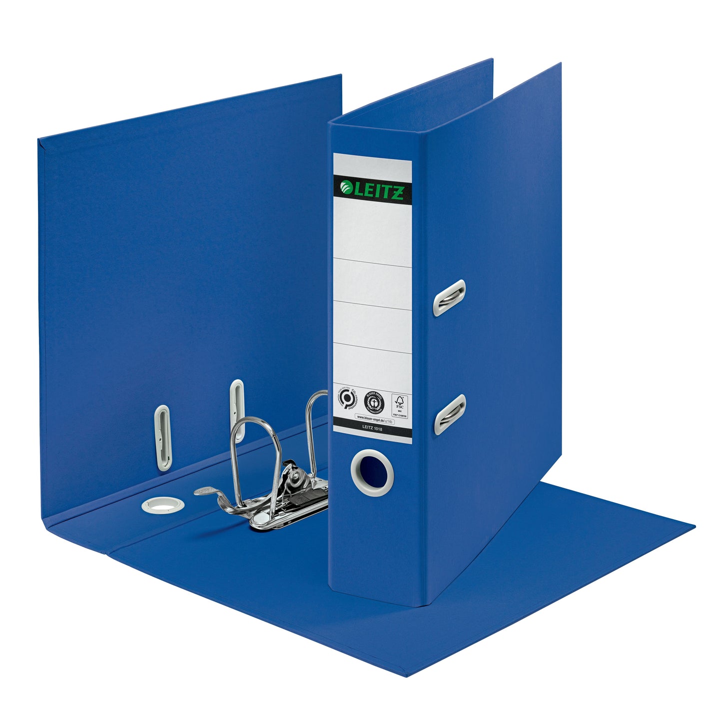 Leitz - Ordner 180° Recycle 80 mm carton A4 bleu