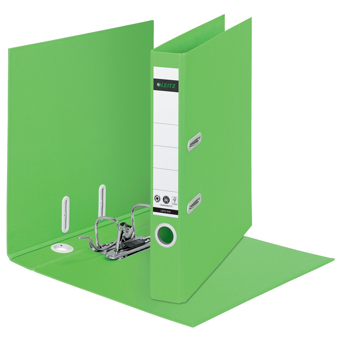 Leitz -  Ordner 180° Recycle 55 mm karton A4 groen