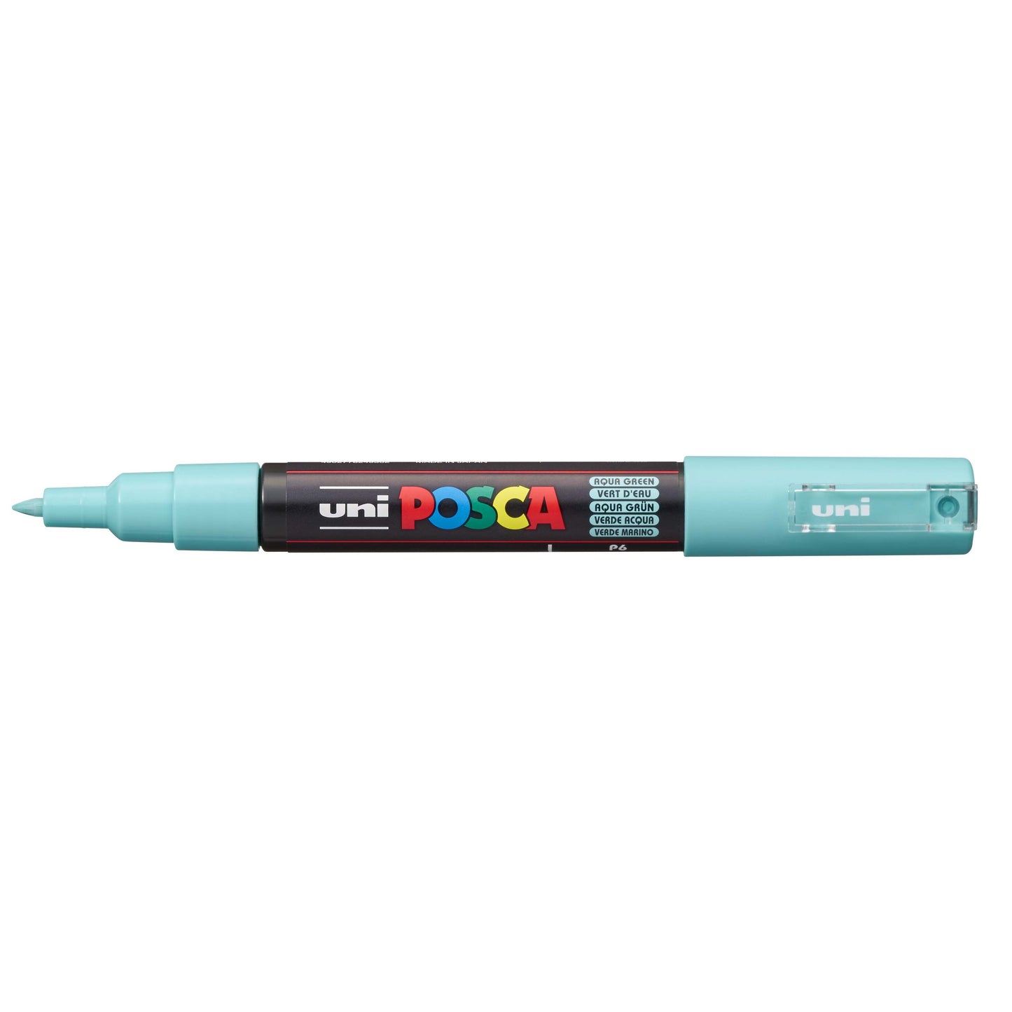Posca -  Paintmarker Uni  PC1MC extra fijn zeegroen | 6 stuks