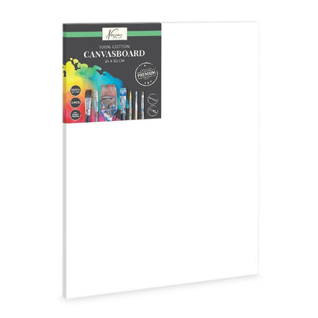 Nassau Fine Art – Leinwand 24 x 30 cm, 100pro Baumwolle, 3 Stück | 6 Stück