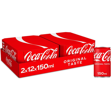 Coca Cola - Bibita normale lattina 150ml