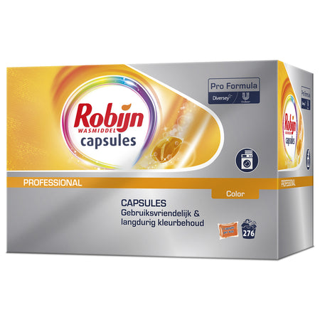 Robijn -  Wasmiddel pro formula capsules color 46st | 6 stuks