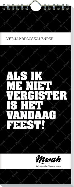 Interstat -  Verjaardagskalender  mwah