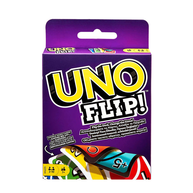 Mattel - Juego de cartas uno flip