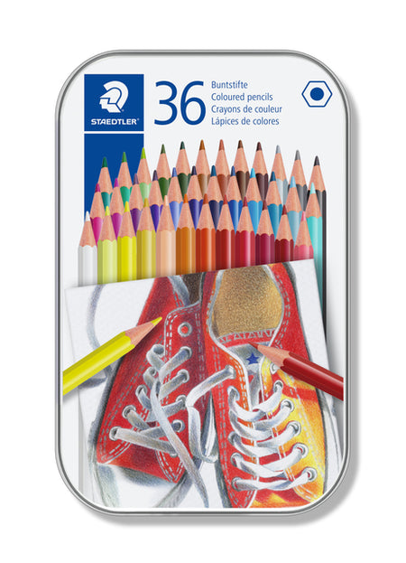 Staedtler -  Kleurpotloden 175 6kantig 36 st ass