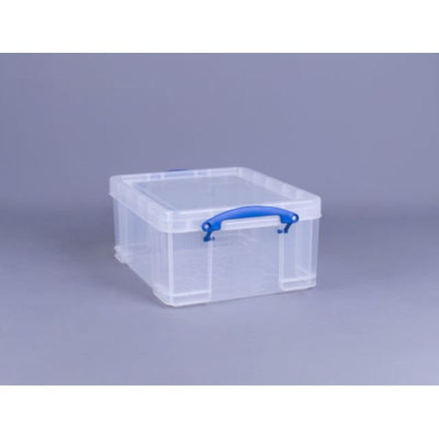 Really Useful Box - Box opbergdoos 21 liter, transparant