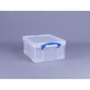 Really Useful Box - Storage box 21 liters 450x350x200mm transparent white