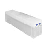 Really Useful -  Opbergbox 77 liter transparant wit
