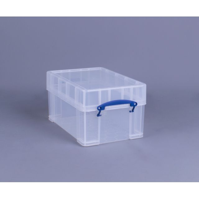 Really Useful Box - Storage box 9 liter XL 395x255x205mm transparent white