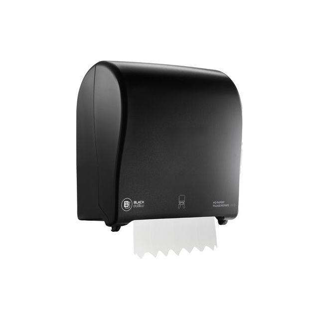 Blacksatino - Dispensateur de serviette Rold Blacksatino PT50 Black 335340 | 1 pièce