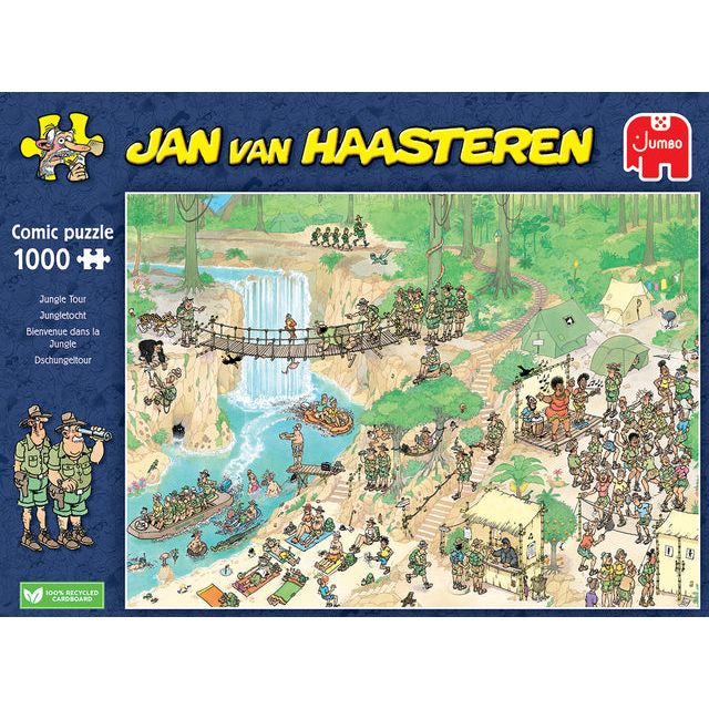 Jan Van Haasteren - Puzzle Jvh Jungletocht 1000st