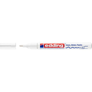 Edding -  Paintmarker  751 oliebasis 1-2mm crea wit