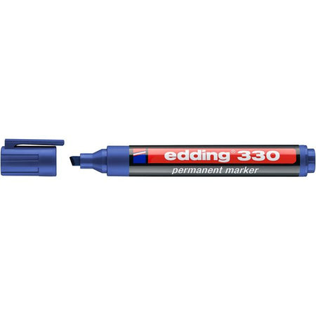 Edding - Feutre 330 diagonale 1,5-5mm bleu