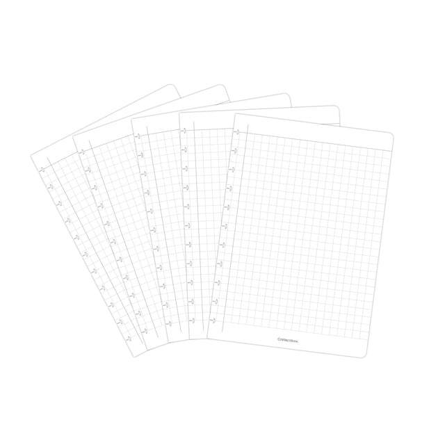 Correctbook - Uitbreidingsset  a4 ruit 10x10mm 5bld