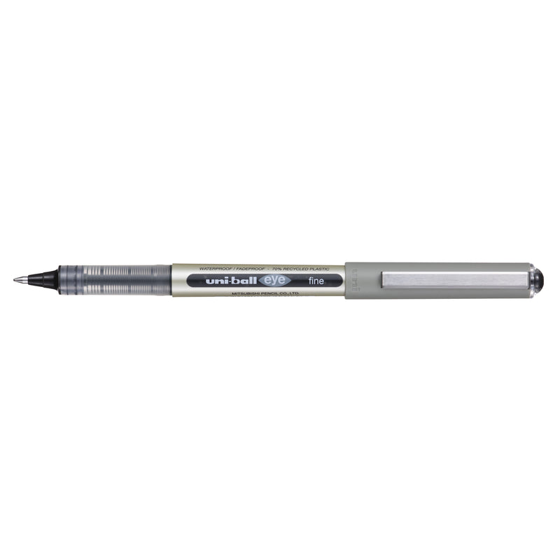 Uni-ball - Penna roller eye eco 157e f nera | 12 pezzi
